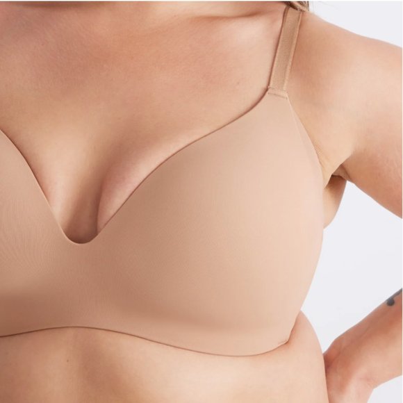 NEW! Knix WingWoman Lace Contour Bra Size 6++ Cavassa Beige Color - Picture 2 of 3